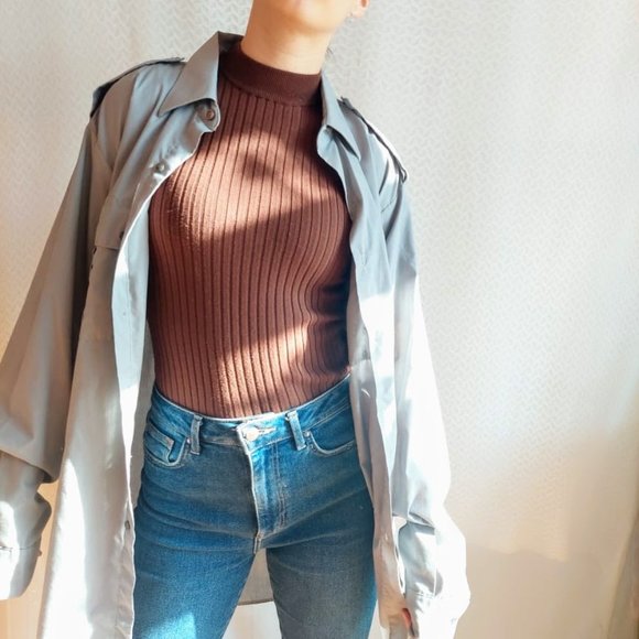 Gray industrial long sleeve shirt - Picture 3 of 12